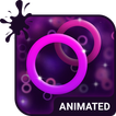 Purple Rings Wallpaper