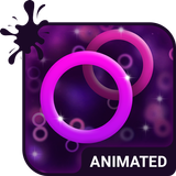 Purple Rings Wallpaper biểu tượng