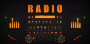 Radio Animated Keyboard