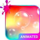 Rainbow Fun Animated Keyboard biểu tượng
