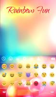 Rainbow Fun Animated Keyboard ảnh chụp màn hình 3