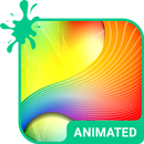 Rainbow Waves Wallpaper APK