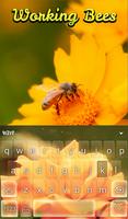 Working Bees Animated Keyboard ảnh chụp màn hình 1