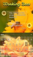 Working Bees Animated Keyboard ảnh chụp màn hình 2