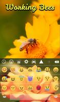 Working Bees Animated Keyboard ảnh chụp màn hình 3