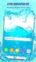 Wave Splash Keyboard Wallpaper постер