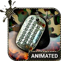 Baixar War Area Animated Keyboard + L APK