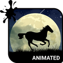 Wild Horse Animated Keyboard-APK