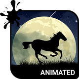 Wild Horse Animated Keyboard-icoon