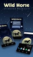 Wild Horse Animated Keyboard الملصق