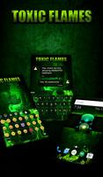 Toxic Flames Wallpaper Cartaz