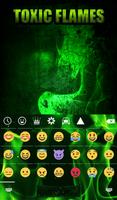 Toxic Flames Wallpaper imagem de tela 3