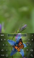 Butterfly Live Wallpaper Theme تصوير الشاشة 1