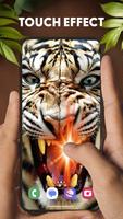 Roaring Tiger Live Wallpaper Ekran Görüntüsü 1