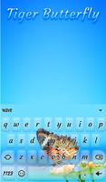 Tiger Butterfly Wallpaper ảnh chụp màn hình 1