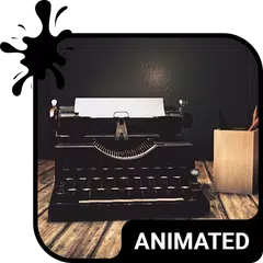 Typewriter Animated Keyboard Icon