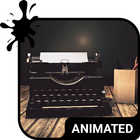 Typewriter Animated Keyboard-icoon