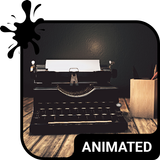 Typewriter Animated Keyboard simgesi
