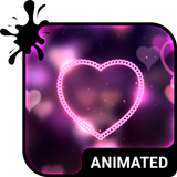 Velvet Love Animated Keyboard  icône