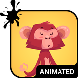 Zen Monkey Animated Keyboard ícone