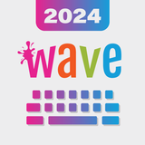 Wave Animated Keyboard + Emoji APK