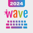 Wave Animierten Tastatur Zeichen