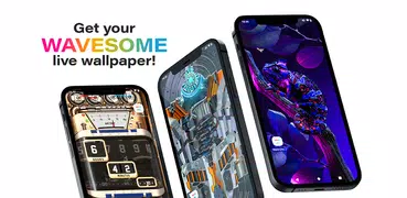 Wave Live Wallpapers Maker 3D