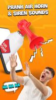 Prank Sounds Haircut, Air Horn Affiche