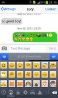 Emoji Keyboard+ Gray Theme স্ক্রিনশট 1
