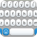 Emoji Keyboard+ White Blue APK