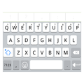 Emoji Keyboard+ White Theme