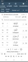 Le Coran Les hadiths L'audio capture d'écran 1