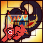 Wayang Block Puzzle Zeichen