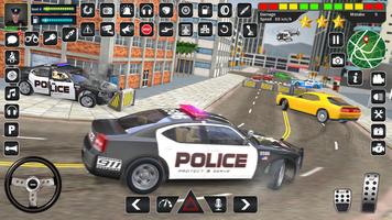 Polis arabası sürüş simülatörü Ekran Görüntüsü 1