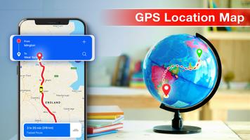 GPS Navigation - Navigate Maps Plakat