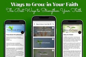Ways to Grow in Your Faith Affiche