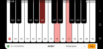 Piano Chords - Test スクリーンショット 1