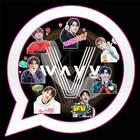 WayV WAStickerApps KPOP Idol for Whatsapp icône