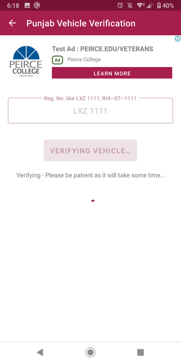 Vehicle Verification Pakistan screenshot 2