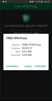 Free VPN Proxy capture d'écran 1