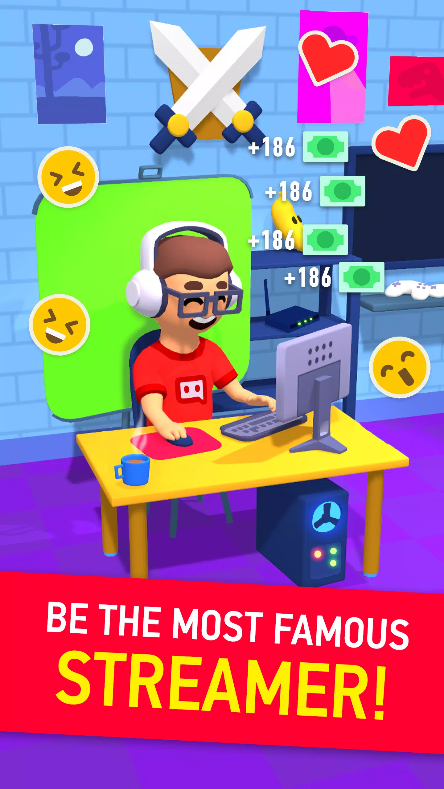 Download Streamer Life Simulator(Unlimited Money) MOD APK v1.6 (unlimited  money) for Android