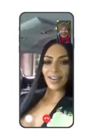 Fake video call with celebriti Poster