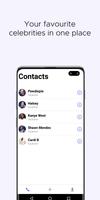 Fake video call with celebriti captura de pantalla 3