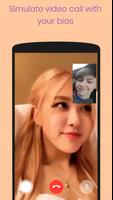 Bts video call - Fake facetime blackpink and bts Cartaz