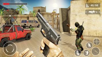 Contador FPS Ataque Batalha arma de fogo Greve imagem de tela 1