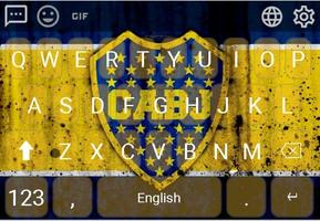 teclado boca juniors الملصق