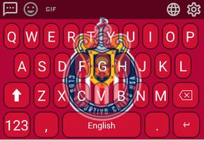 Teclado Chivas de Guadalajara スクリーンショット 3