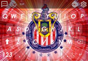 Teclado Chivas de Guadalajara plakat