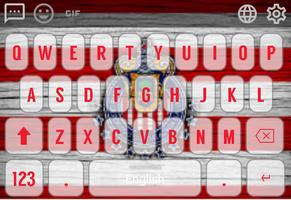 Teclado Chivas de Guadalajara syot layar 1