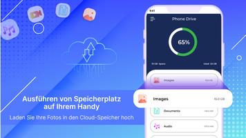 wCloud-Speicher: Cloud Plakat
